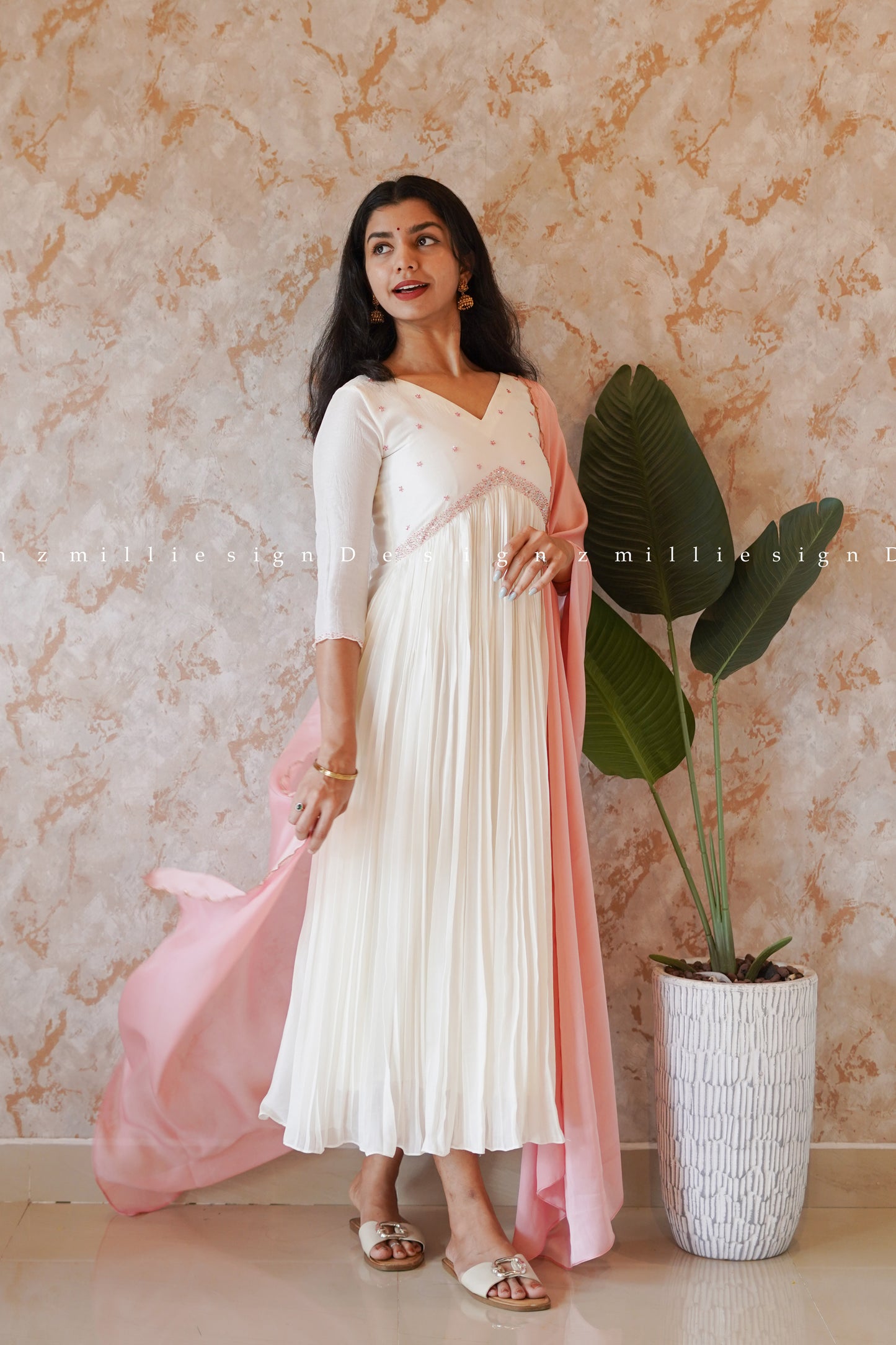 Two Piece - Top and dupatta (MSD-070)