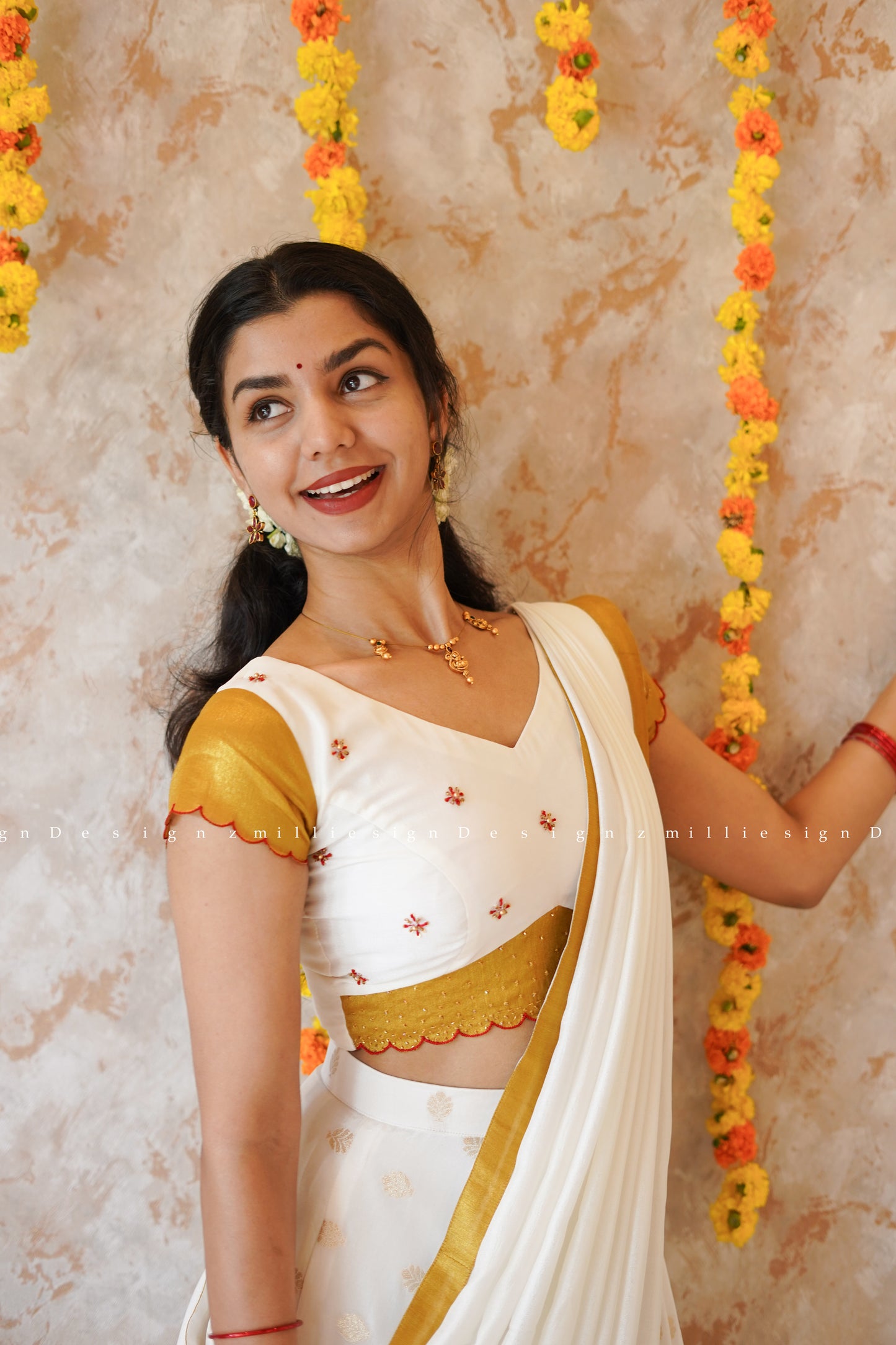 Skirt and Crop Top Dupatta (MSD-068)