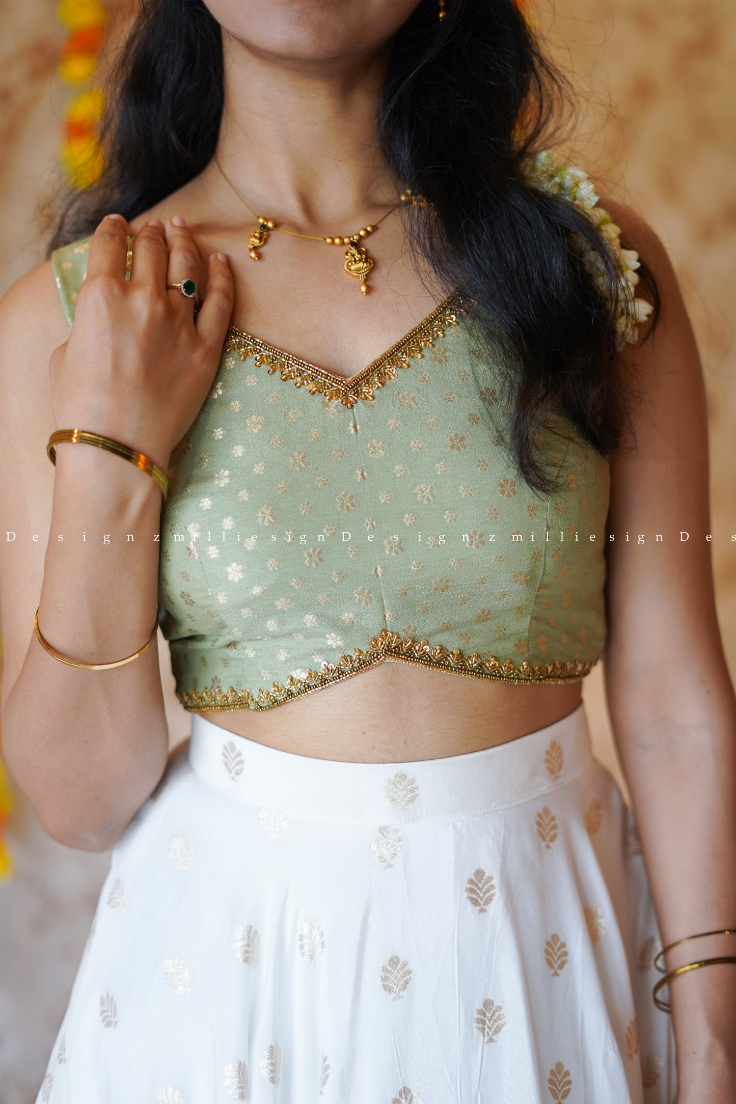 Skirt and Crop Top (MSD-066)