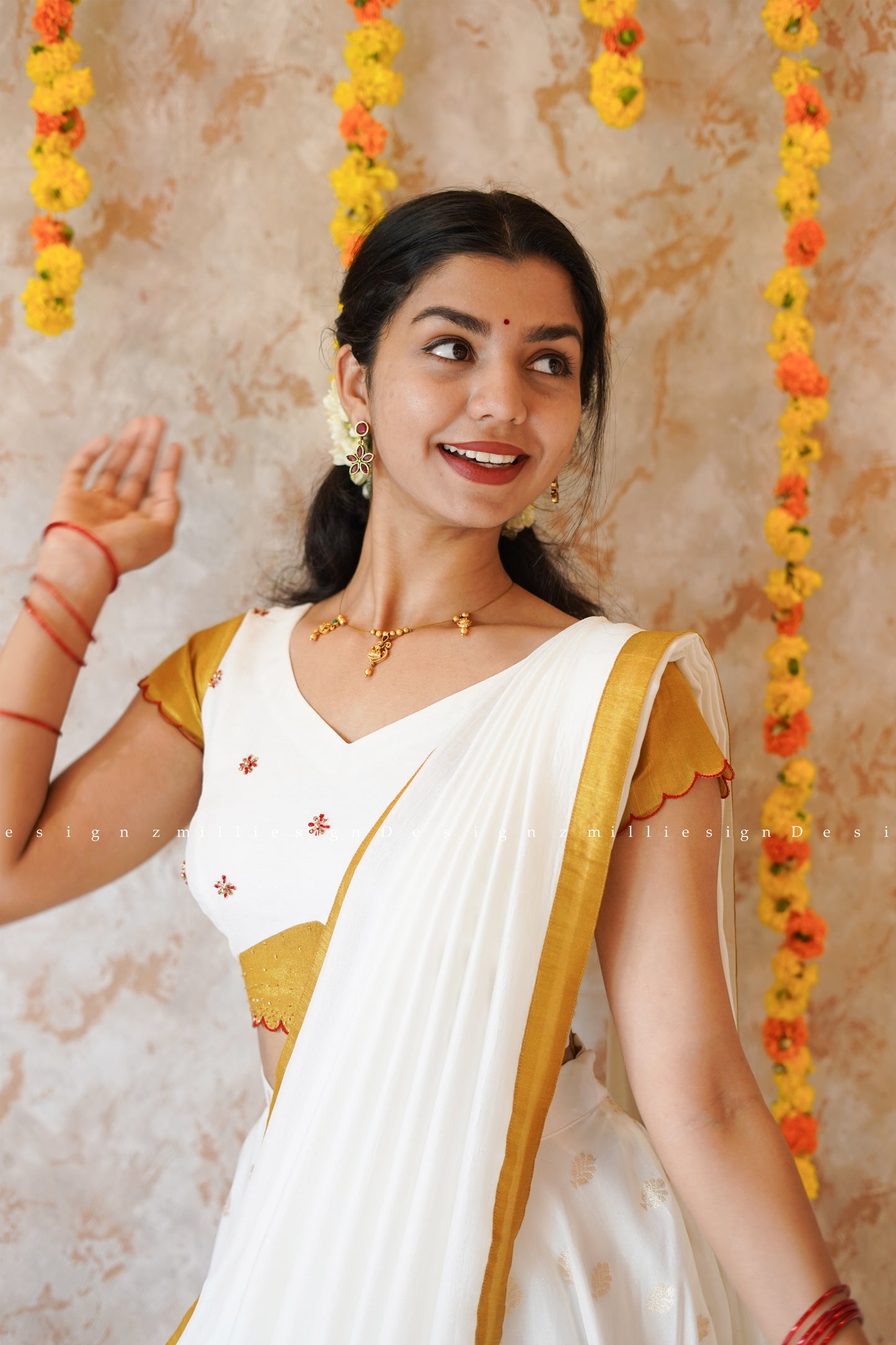 Skirt and Crop Top Dupatta (MSD-068)
