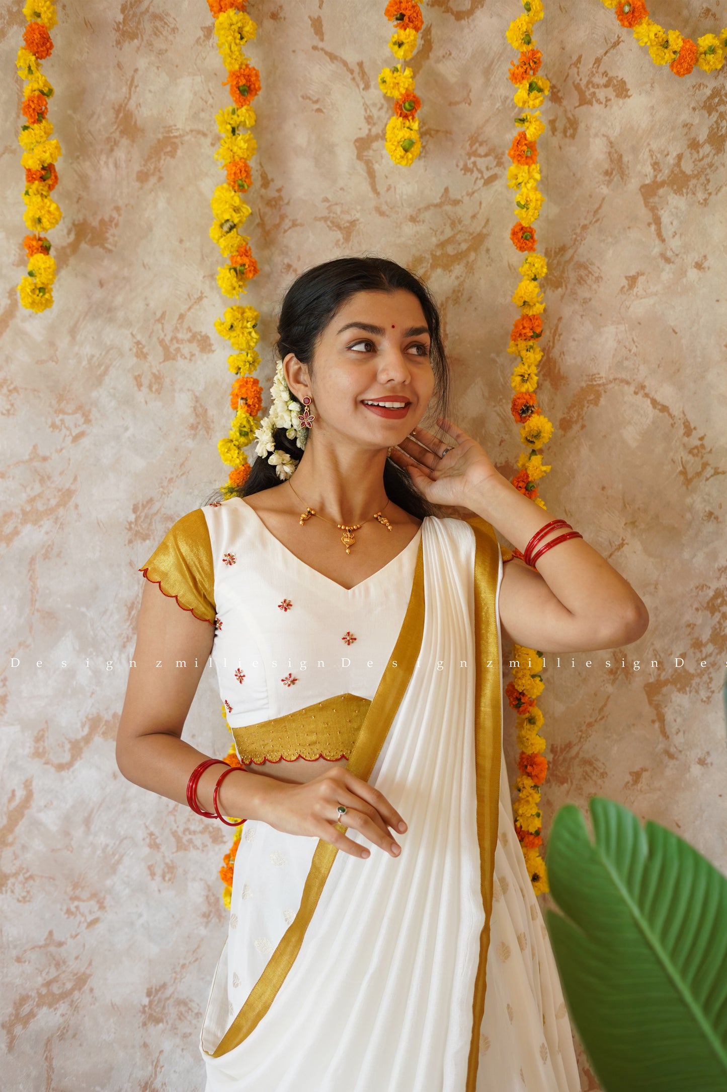 Skirt and Crop Top Dupatta (MSD-068)