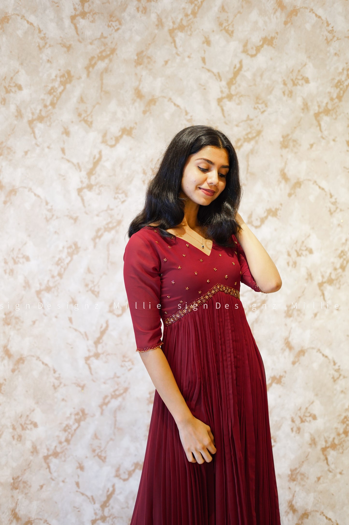 Reddish Maroon Top (MSD-24)