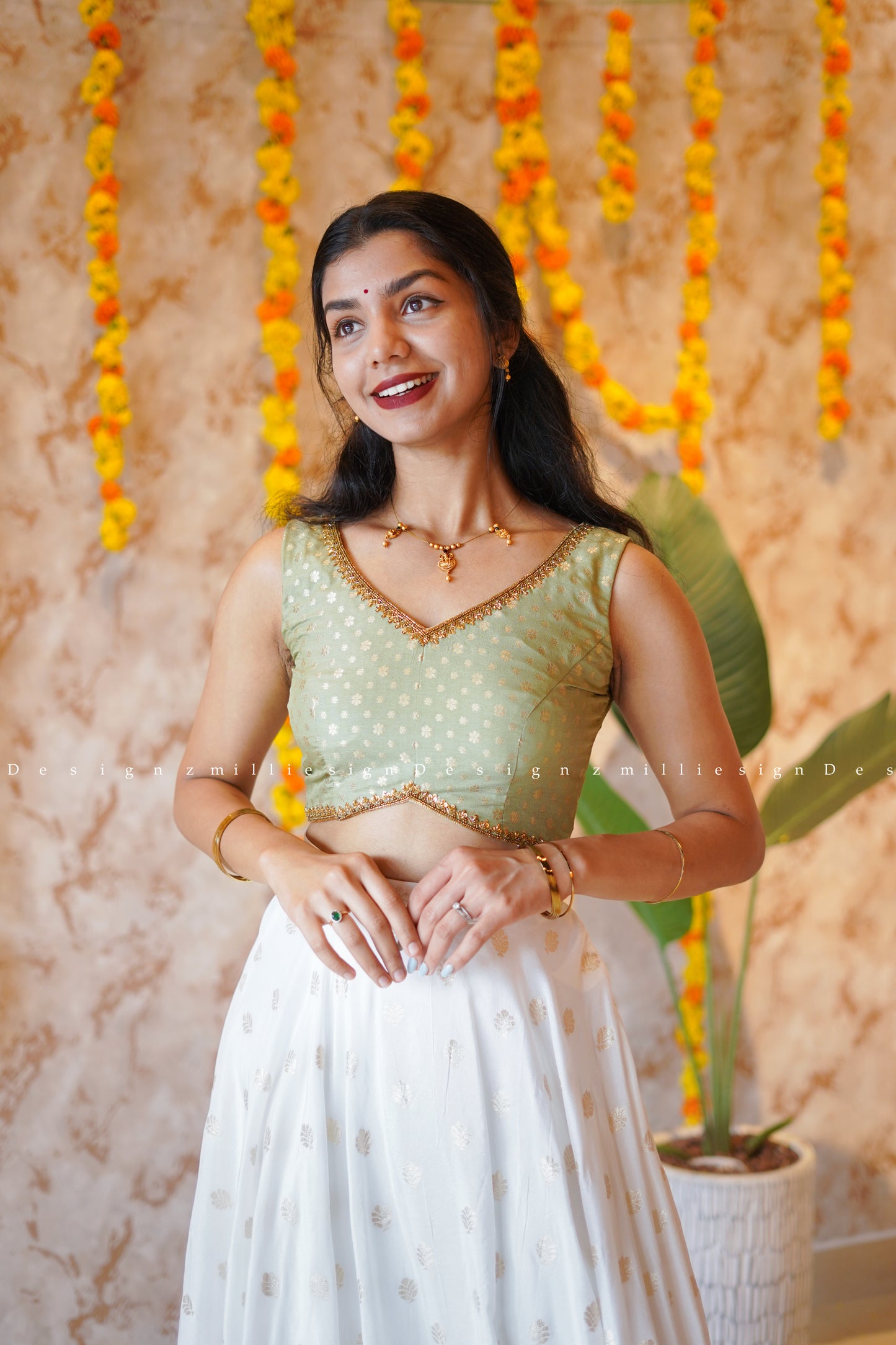 Skirt and Crop Top (MSD-066)
