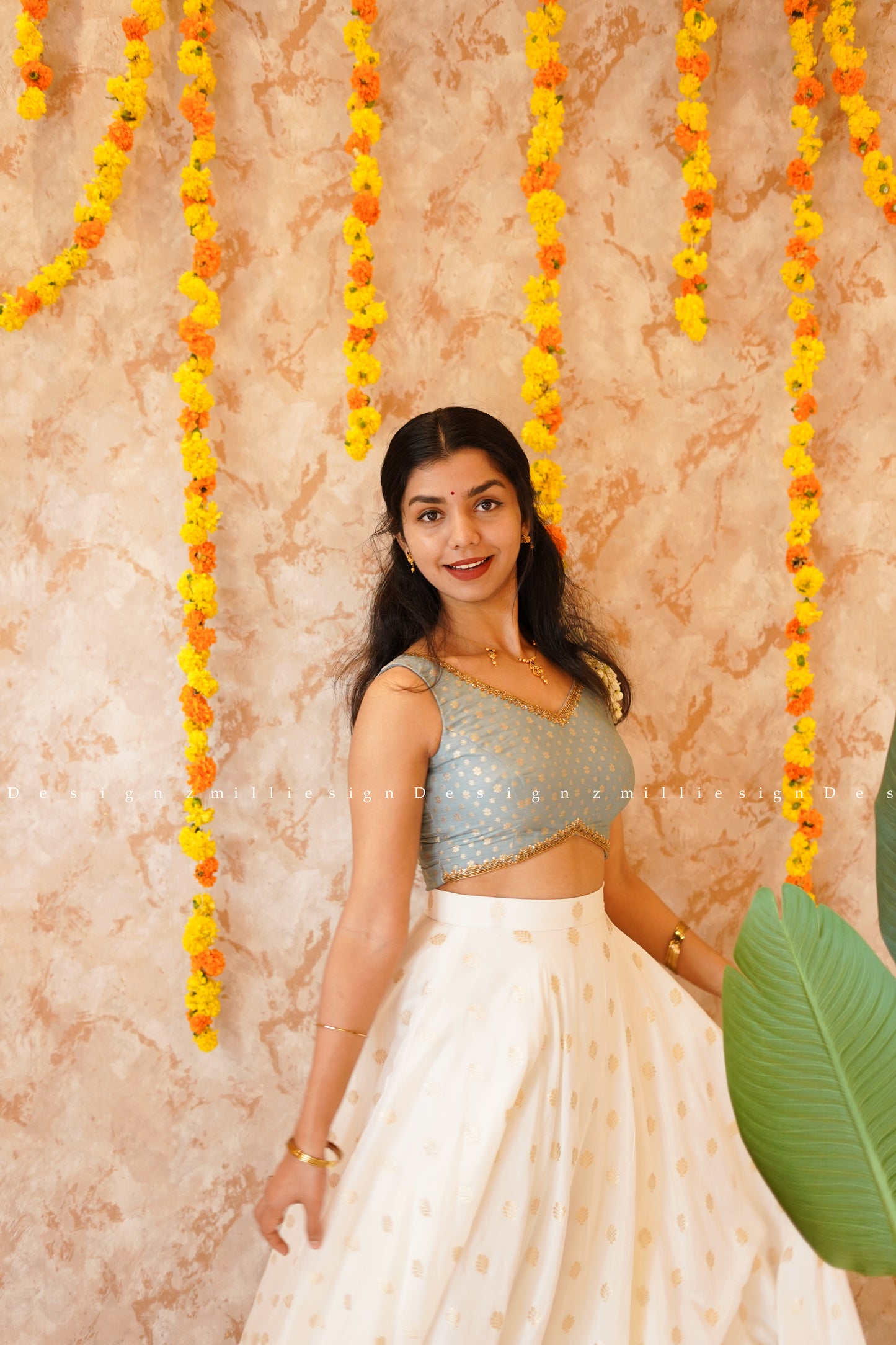 Skirt and Crop Top (MSD-064)