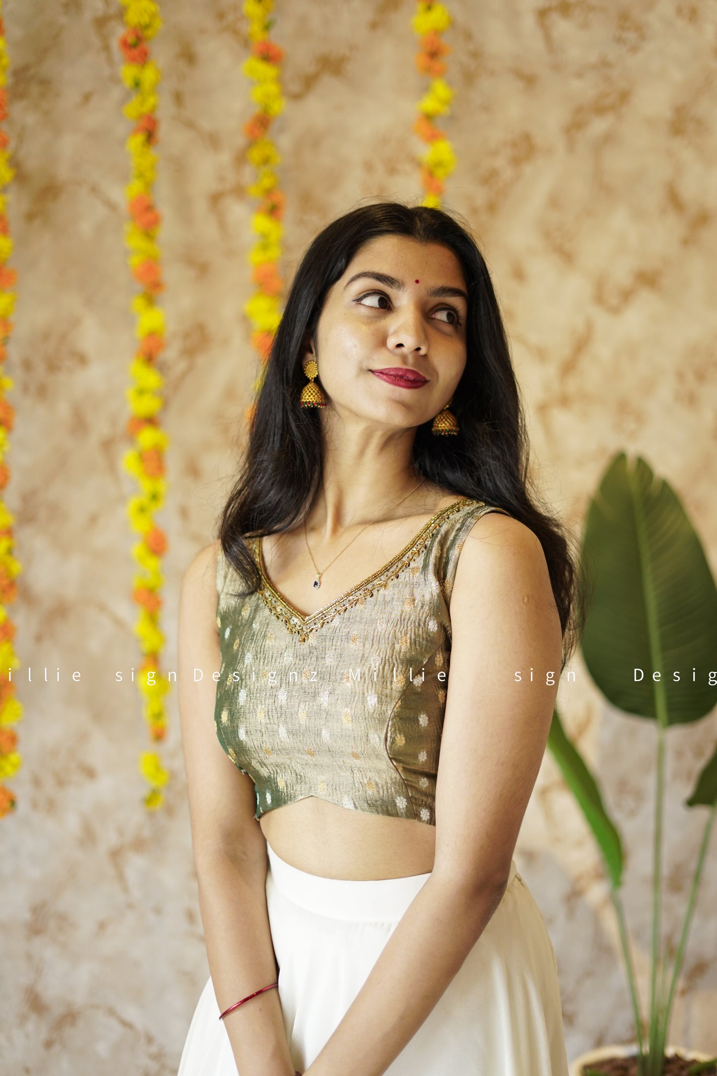 Skirt and Crop Top (MSD-063)