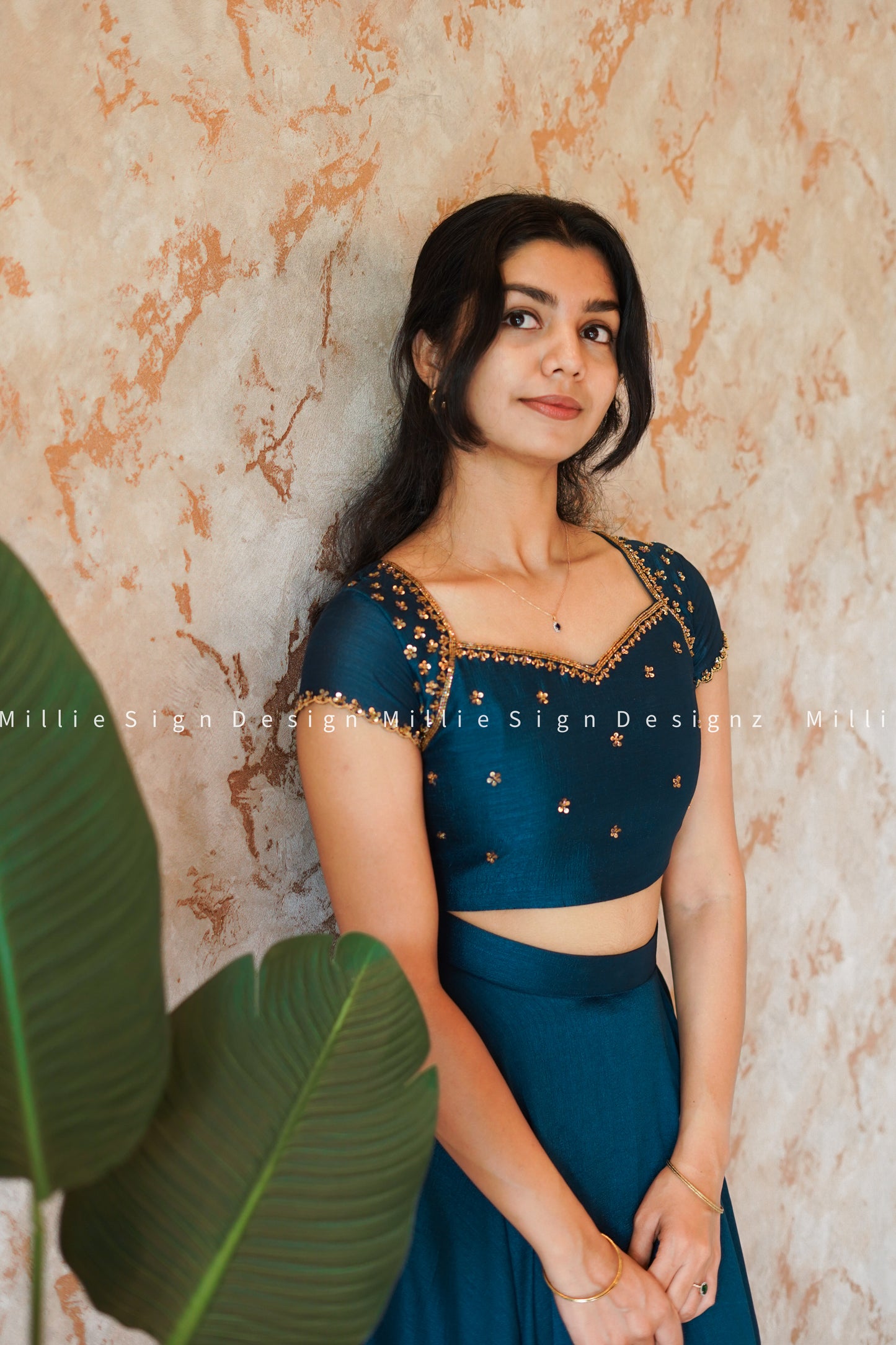 Skirt and Crop Top (MSD-058)