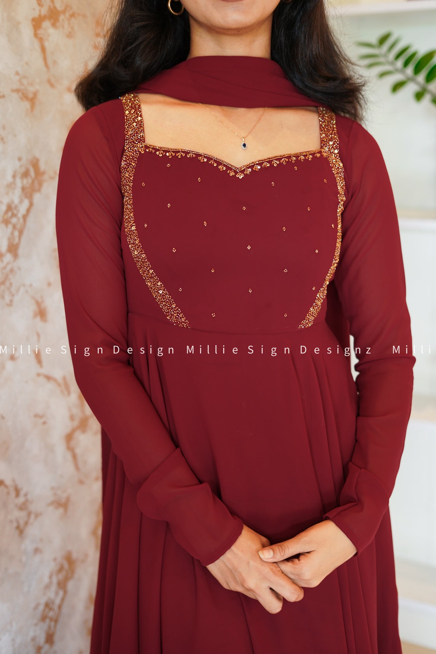 Anarkali with Dupatta (MSD - 061)