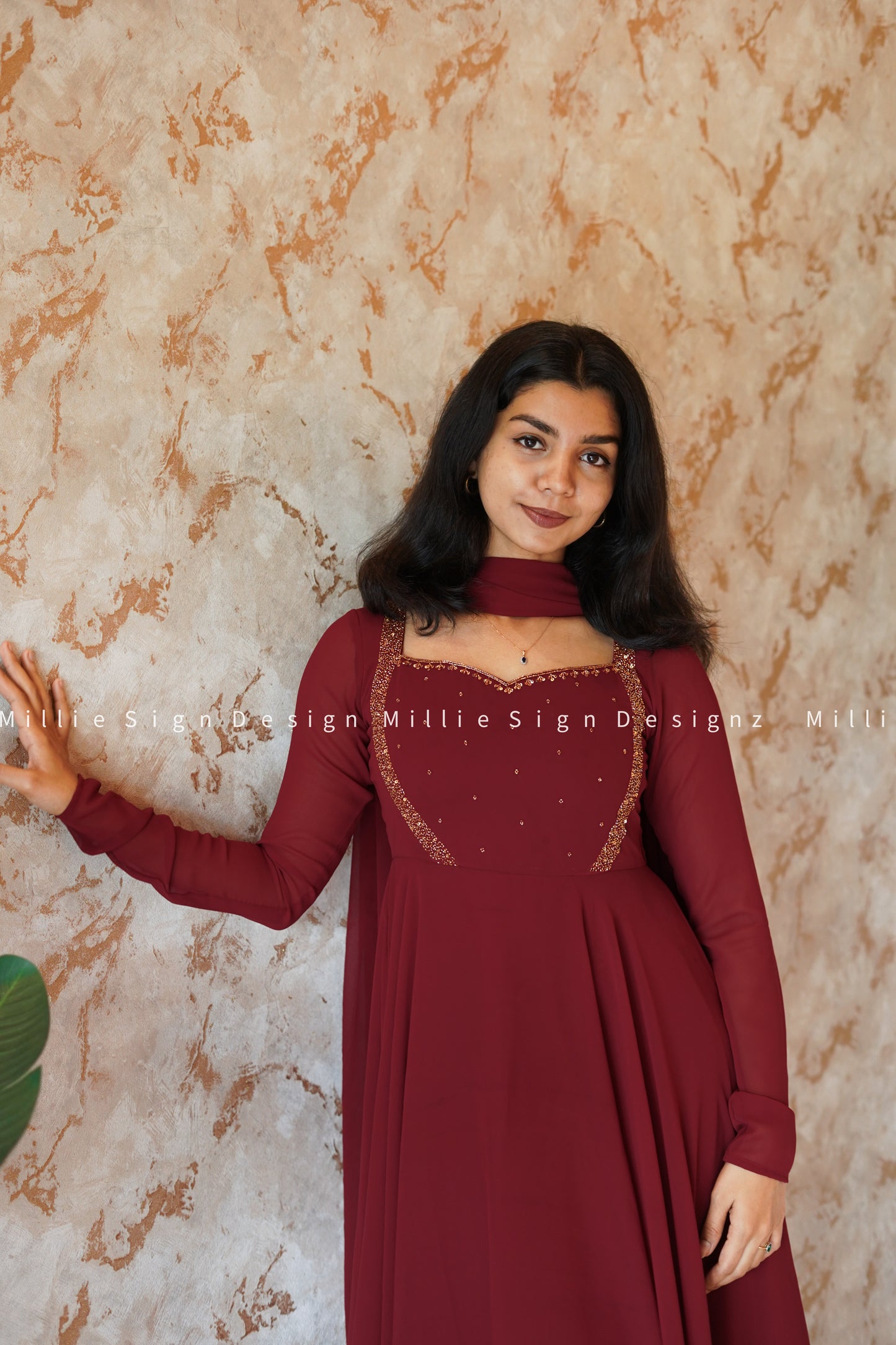 Anarkali with Dupatta (MSD - 061)
