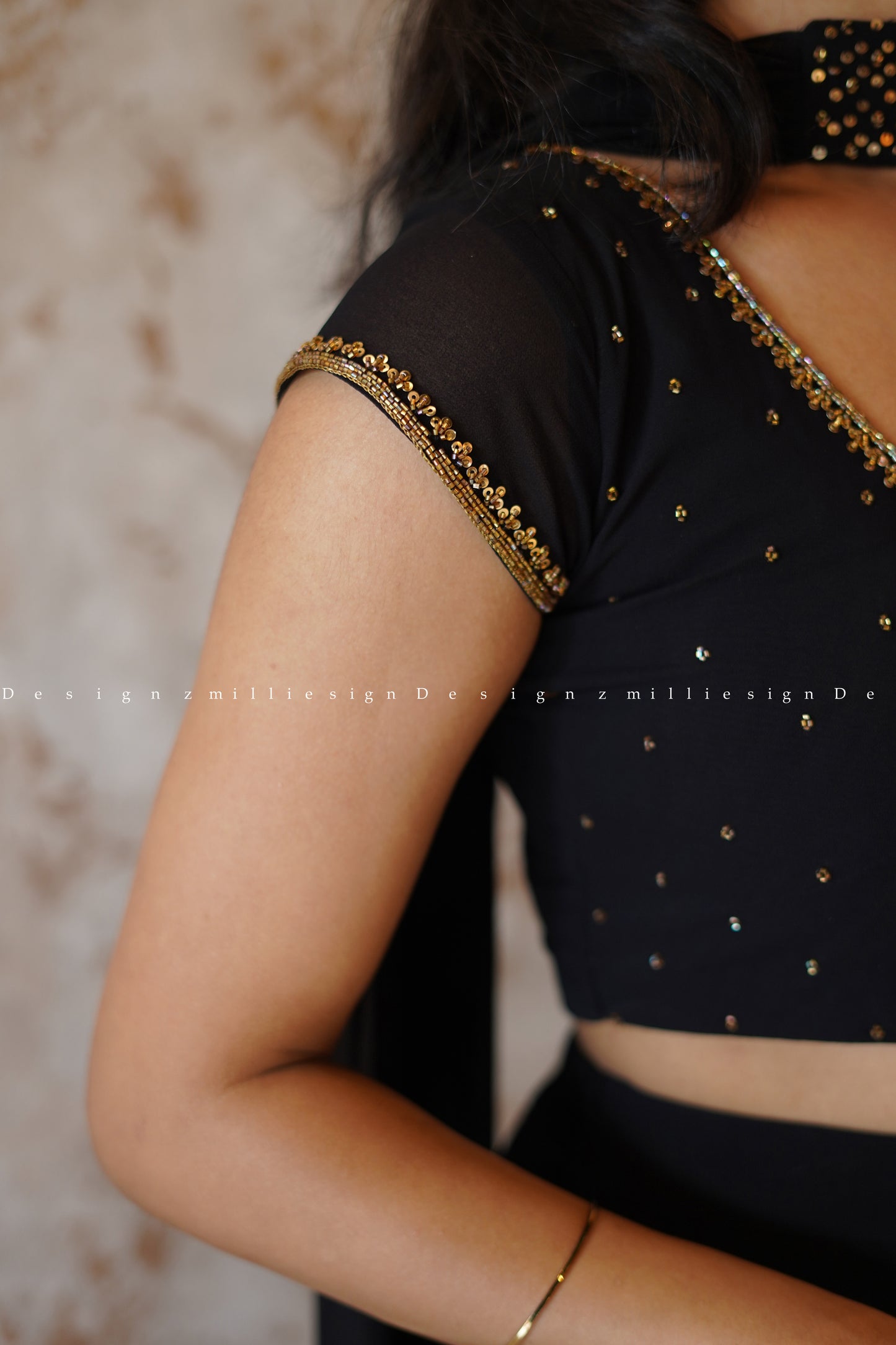 Palazzo, Top and Dupatta -  3 Piece (MSD-069)