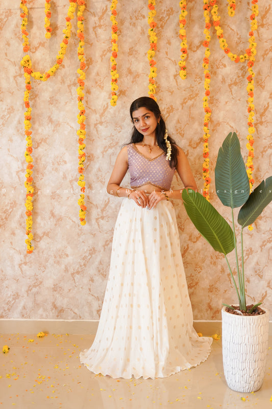 Skirt and Crop Top (MSD-065)