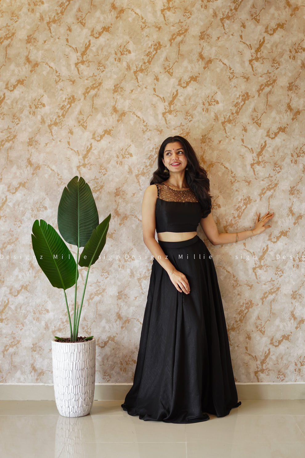 Skirt and Crop Top (MSD-017) – Millie Sign Designz