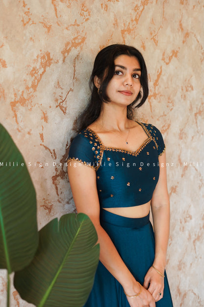 Skirt and Crop Top (MSD-058)
