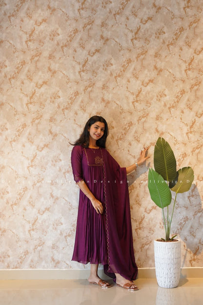 Two Piece - Top and Dupatta (MSD-076)